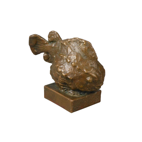 Bronze Fish Sculpture