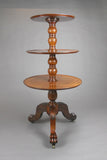 A Charles X Mahogany Three-Tier Etagere