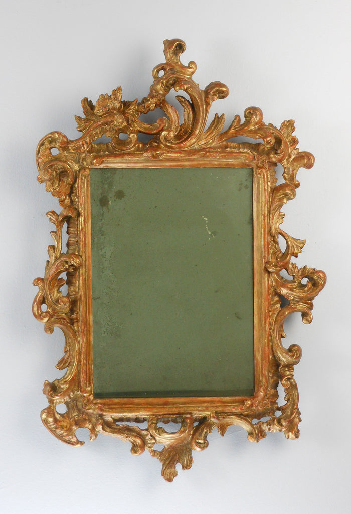 A Pair of Rococo Giltwood Mirrors – Glen Dooley Antiques
