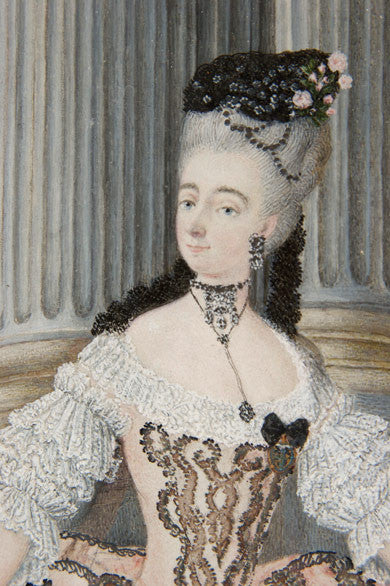 A Pair of Rococo Portraits – Glen Dooley Antiques